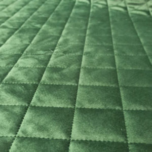 Velluto 10 Dark Green Squares M