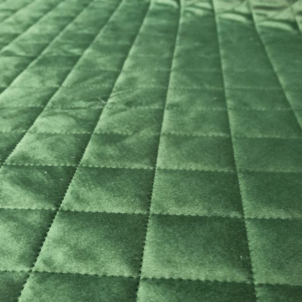 Velluto 10 Dark Green Squares M