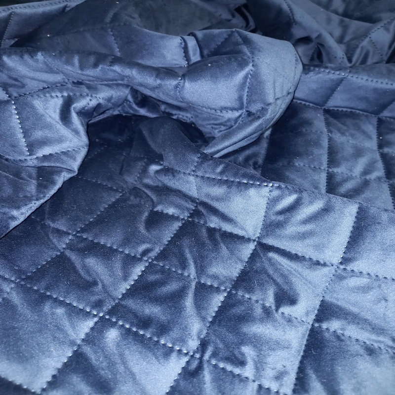 Velluto 11 Blue Squares M